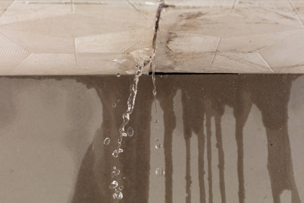 Professional Flood Damage Cleanup technician working in Outlook, WA